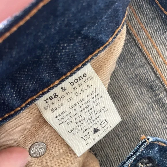 Rag & Bone the cutoff Jean Shorts - Picture 3 of 6